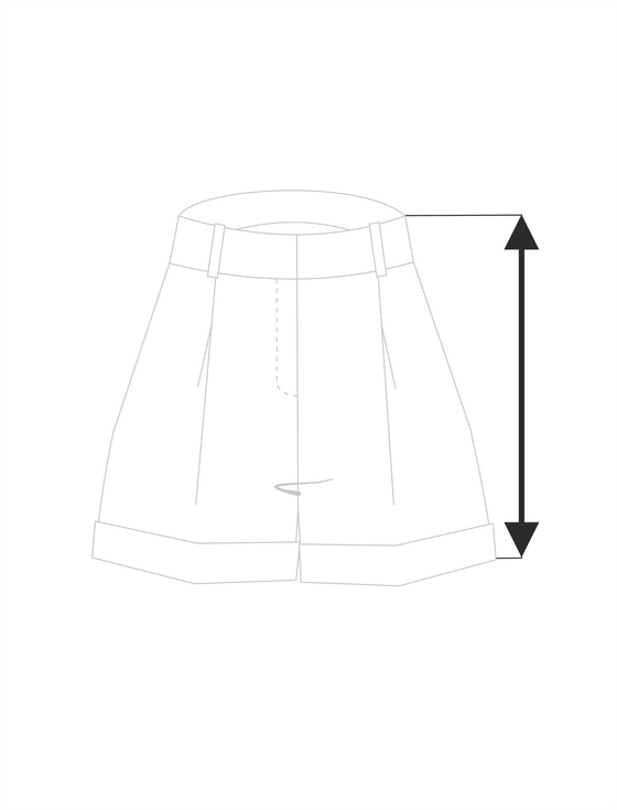 Perrine shorts blanc