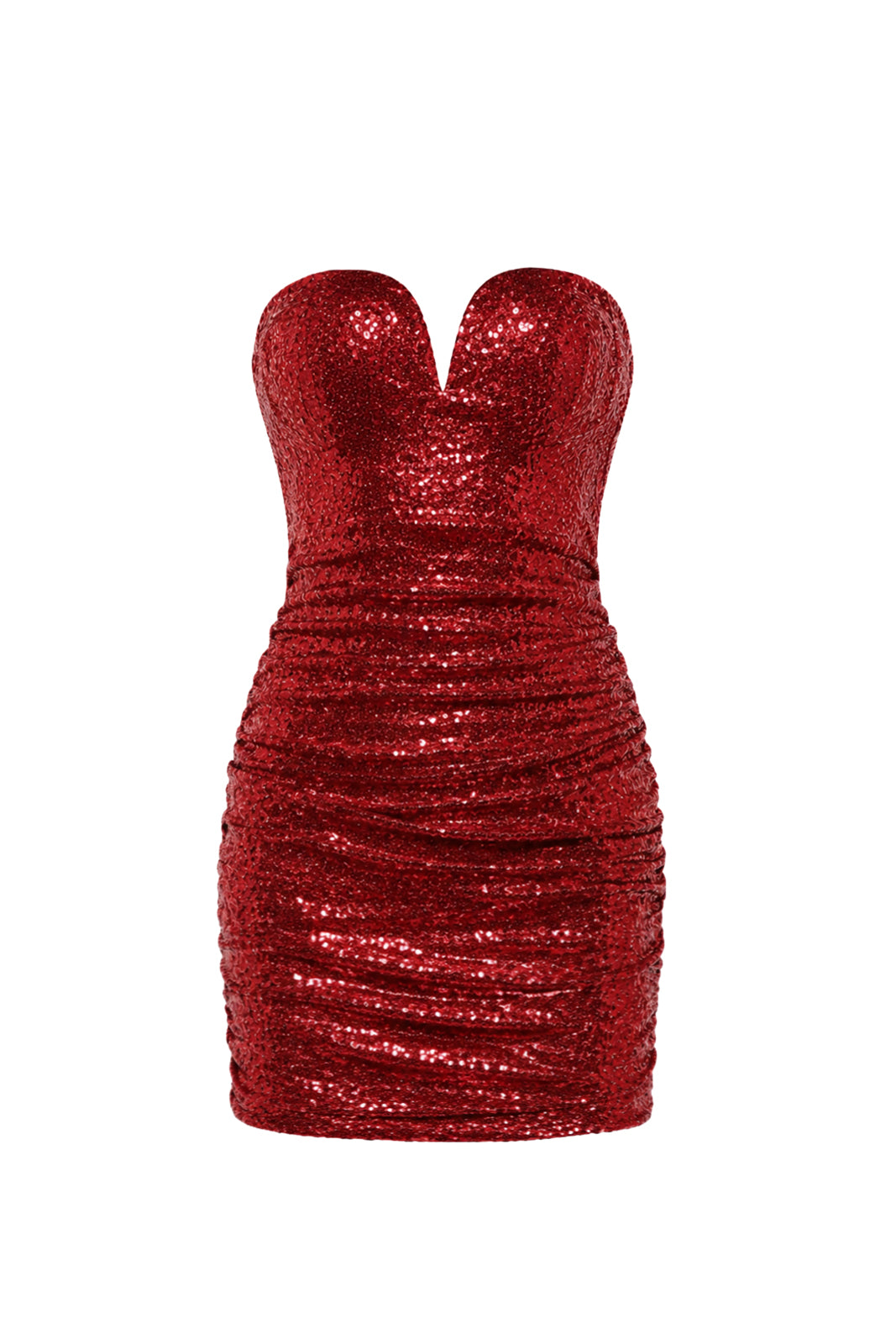 Cheri sequin bordeaux