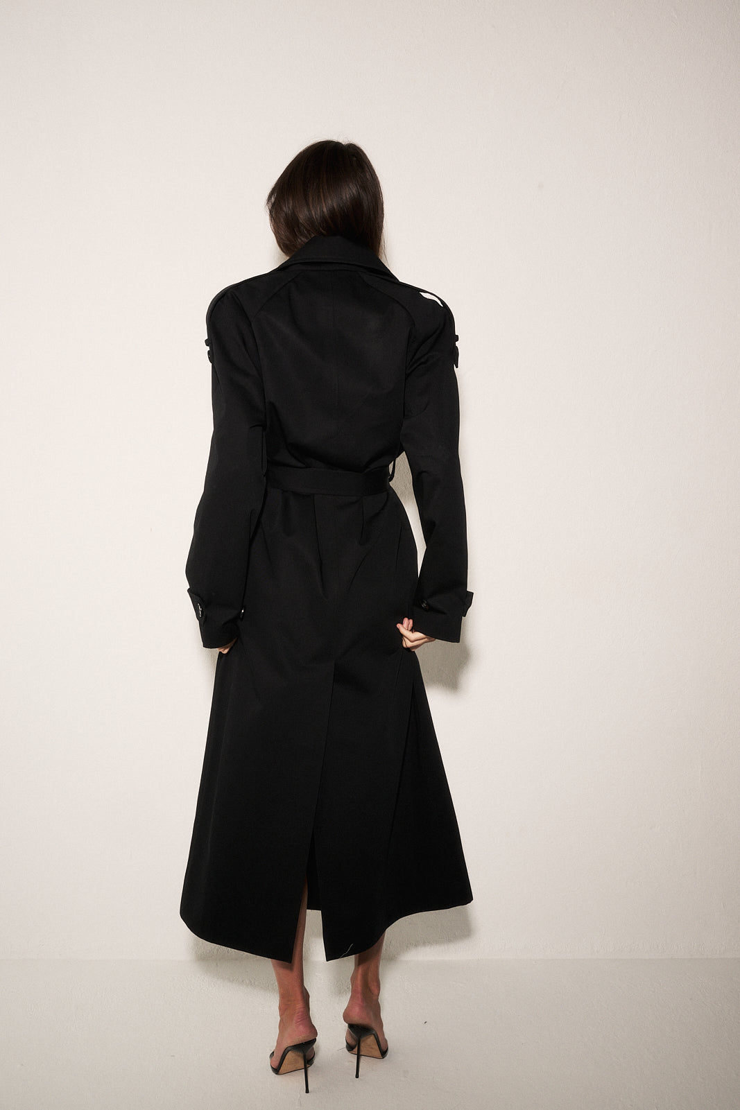 Solange coat noir
