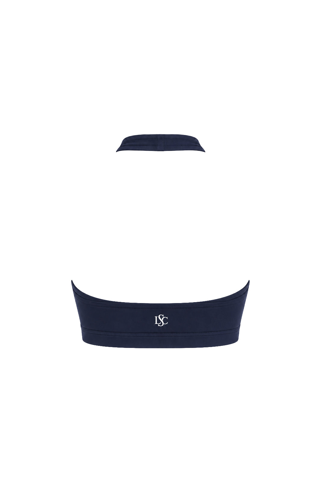 NO. 3 HALTER BRA NAVY