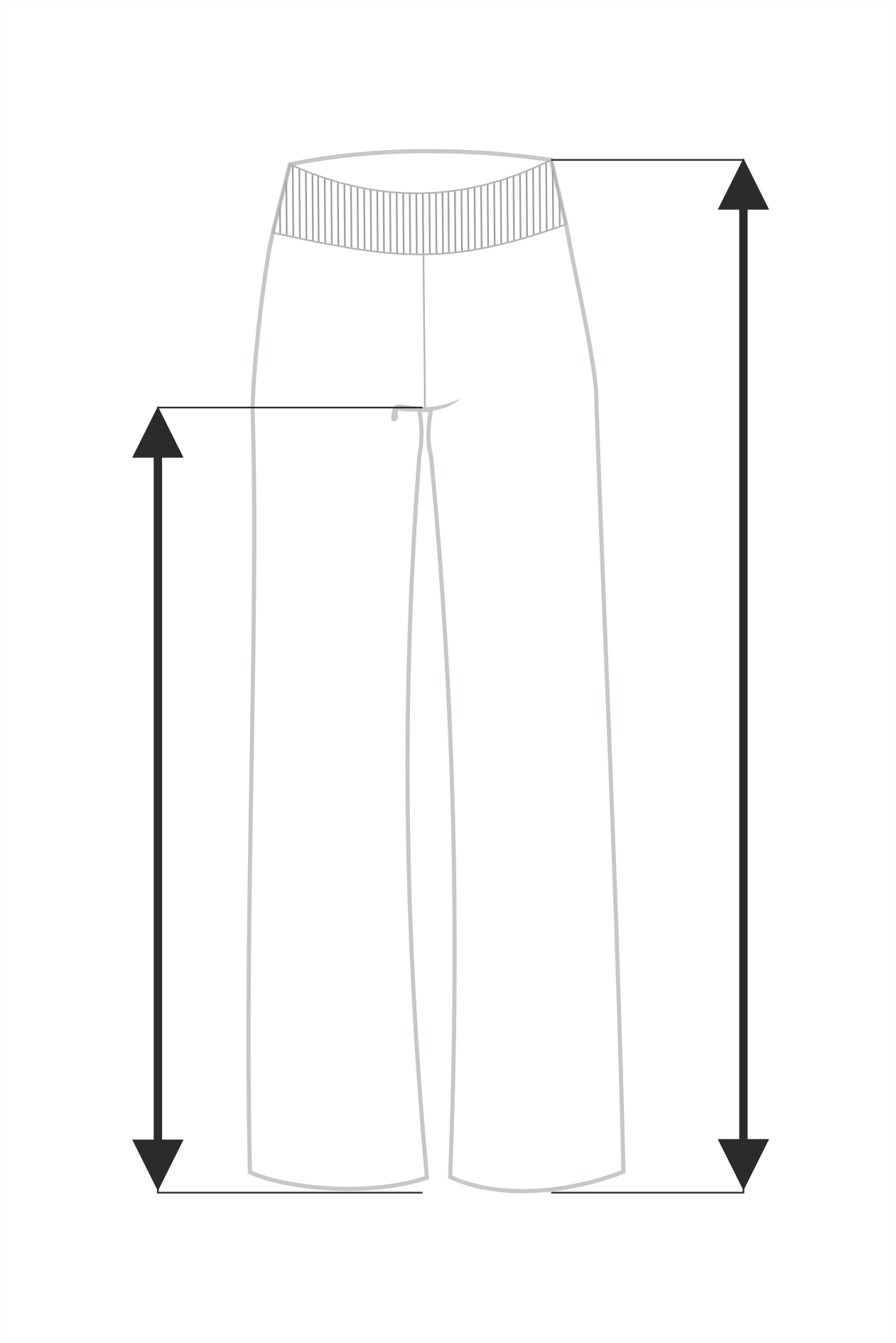 Mae trousers gray