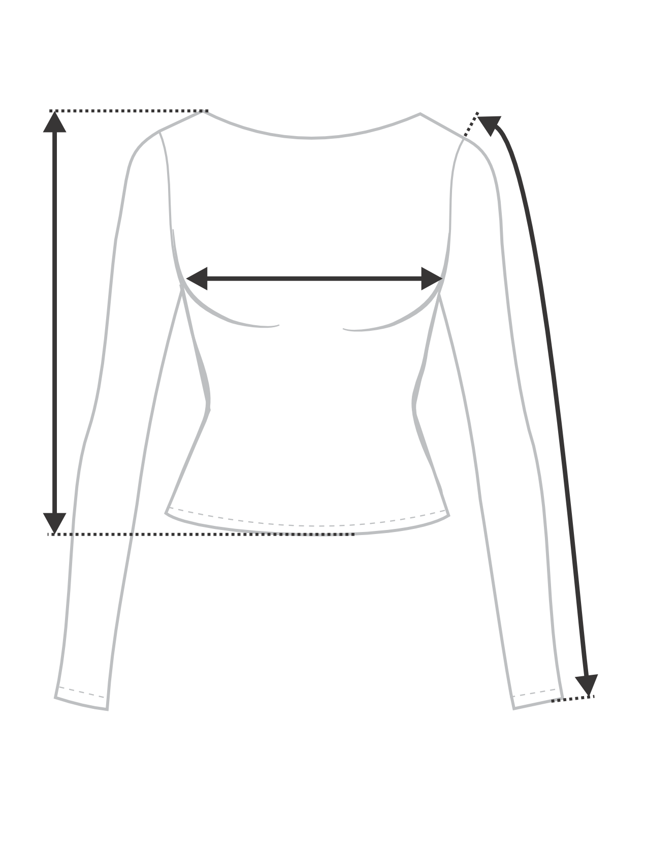 Norah noir top