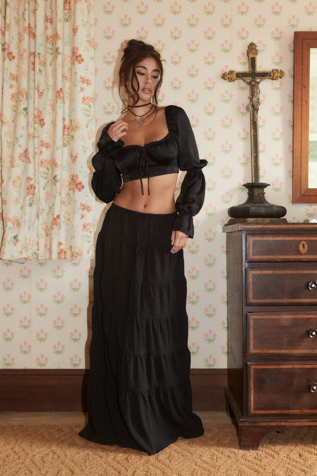 Jupe alessia noir