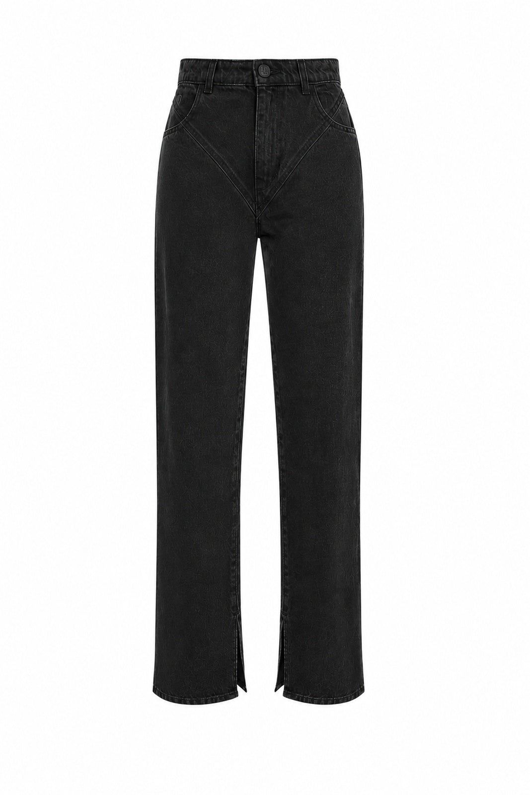 Demi jeans noir