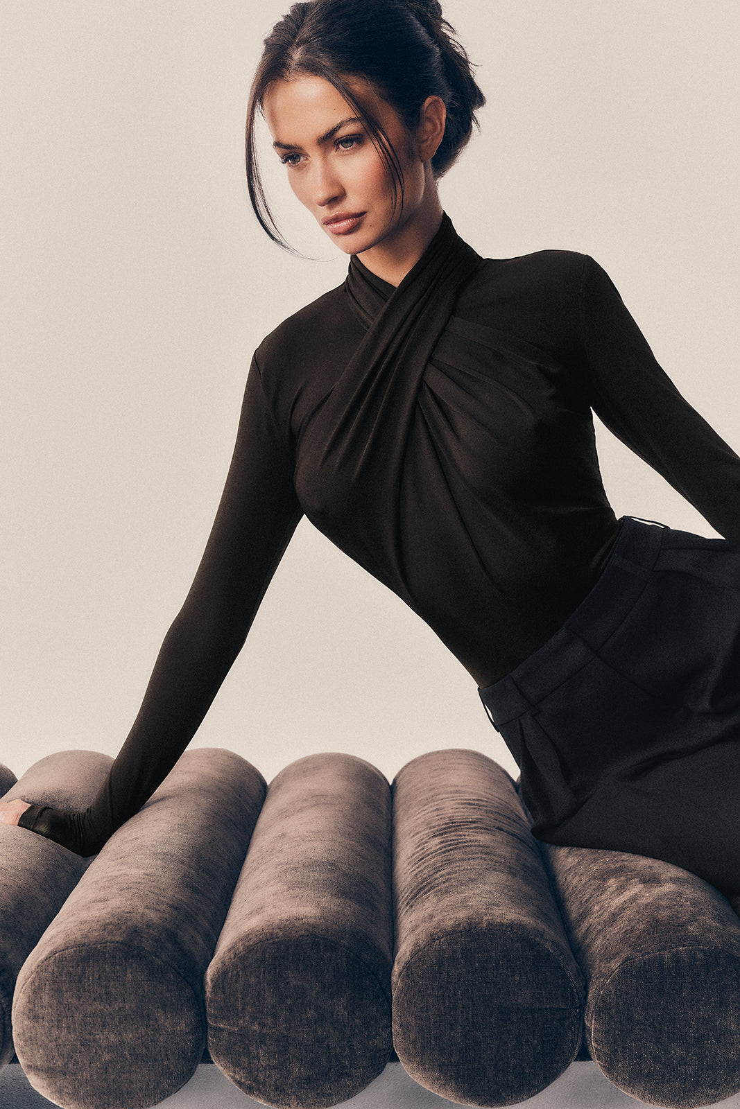 Jade bodysuit marron