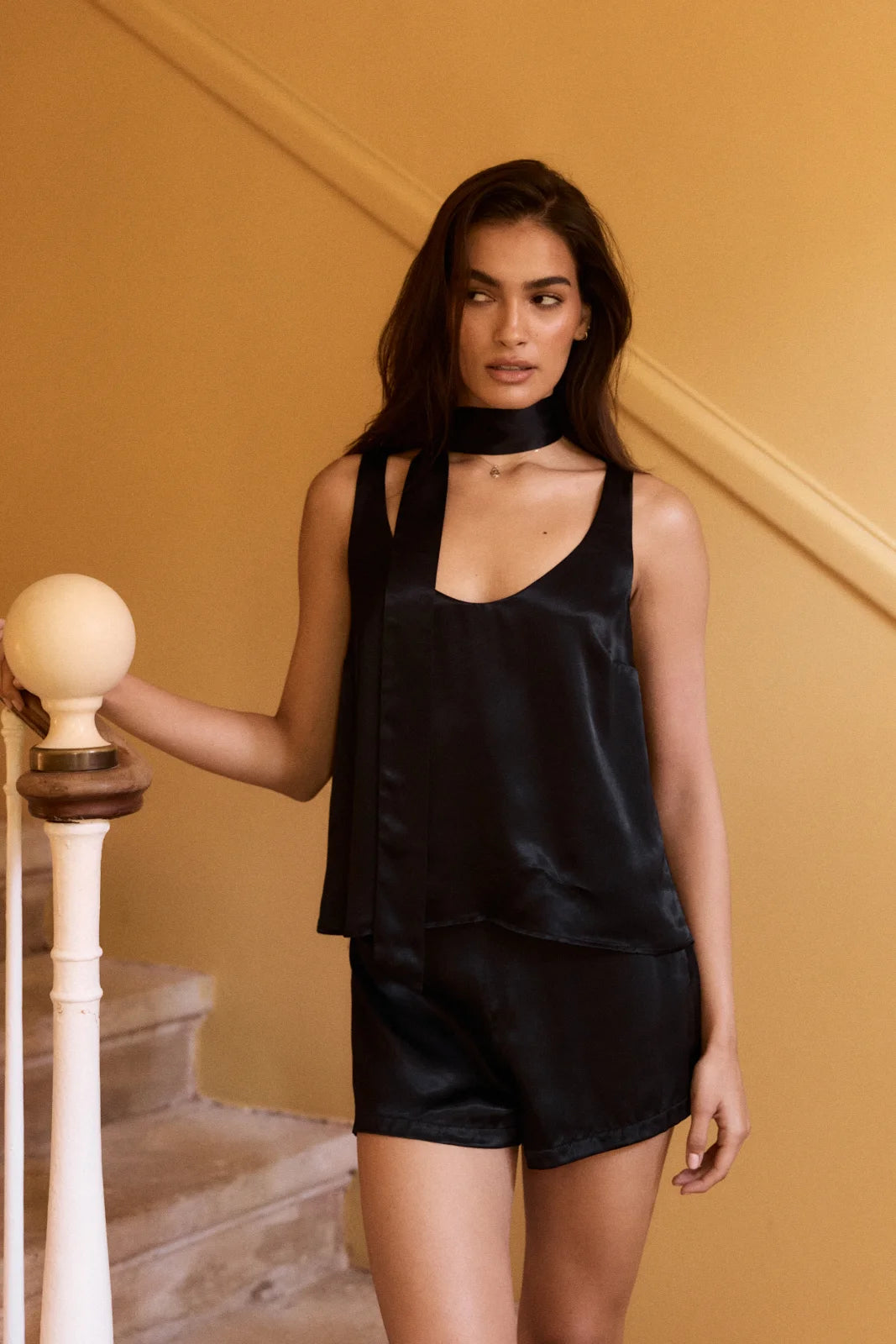 Paulette top noir