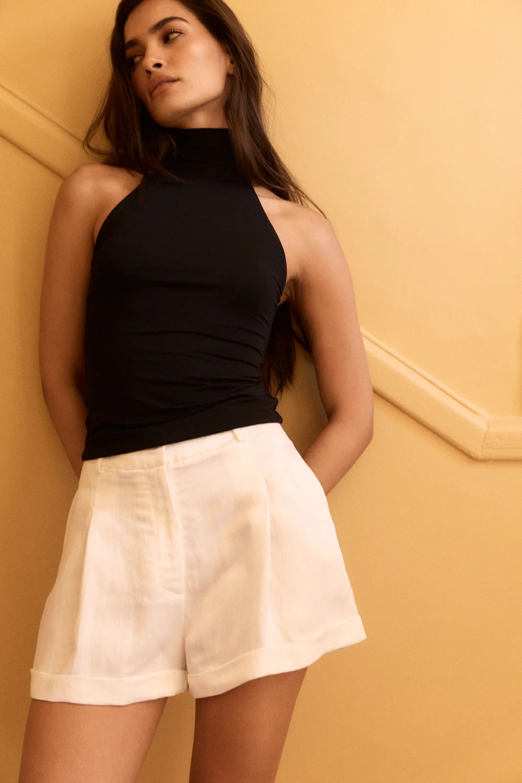 Perrine shorts blanc
