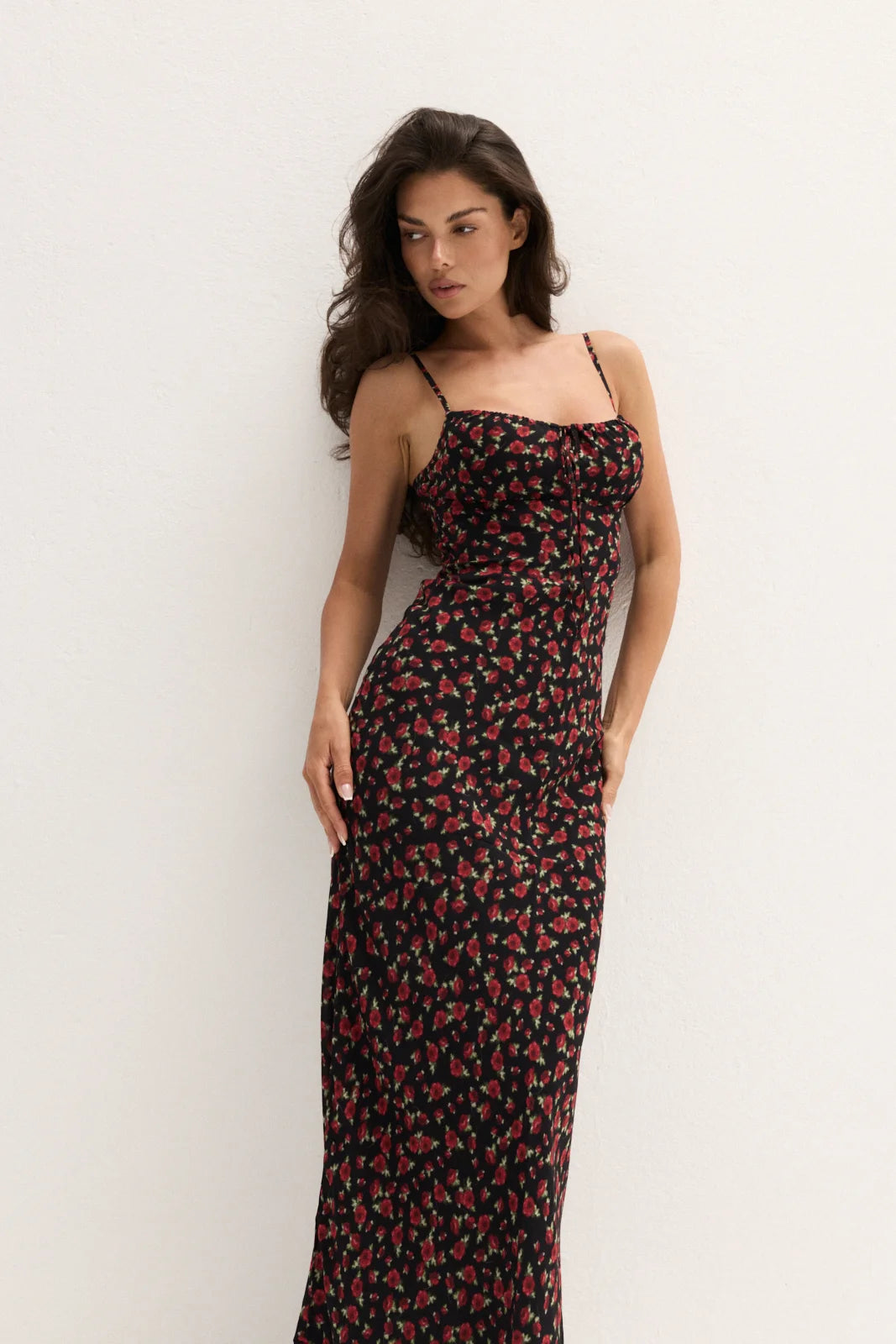 Roseline chiffon fleur