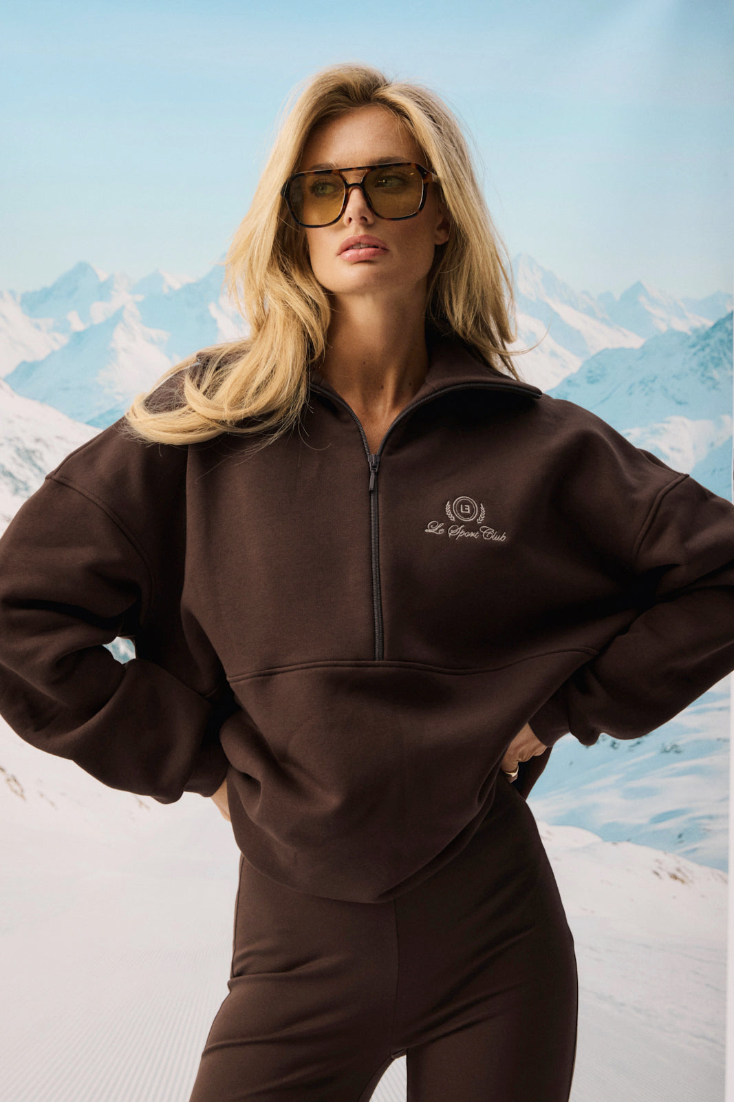 Stacey zip marron