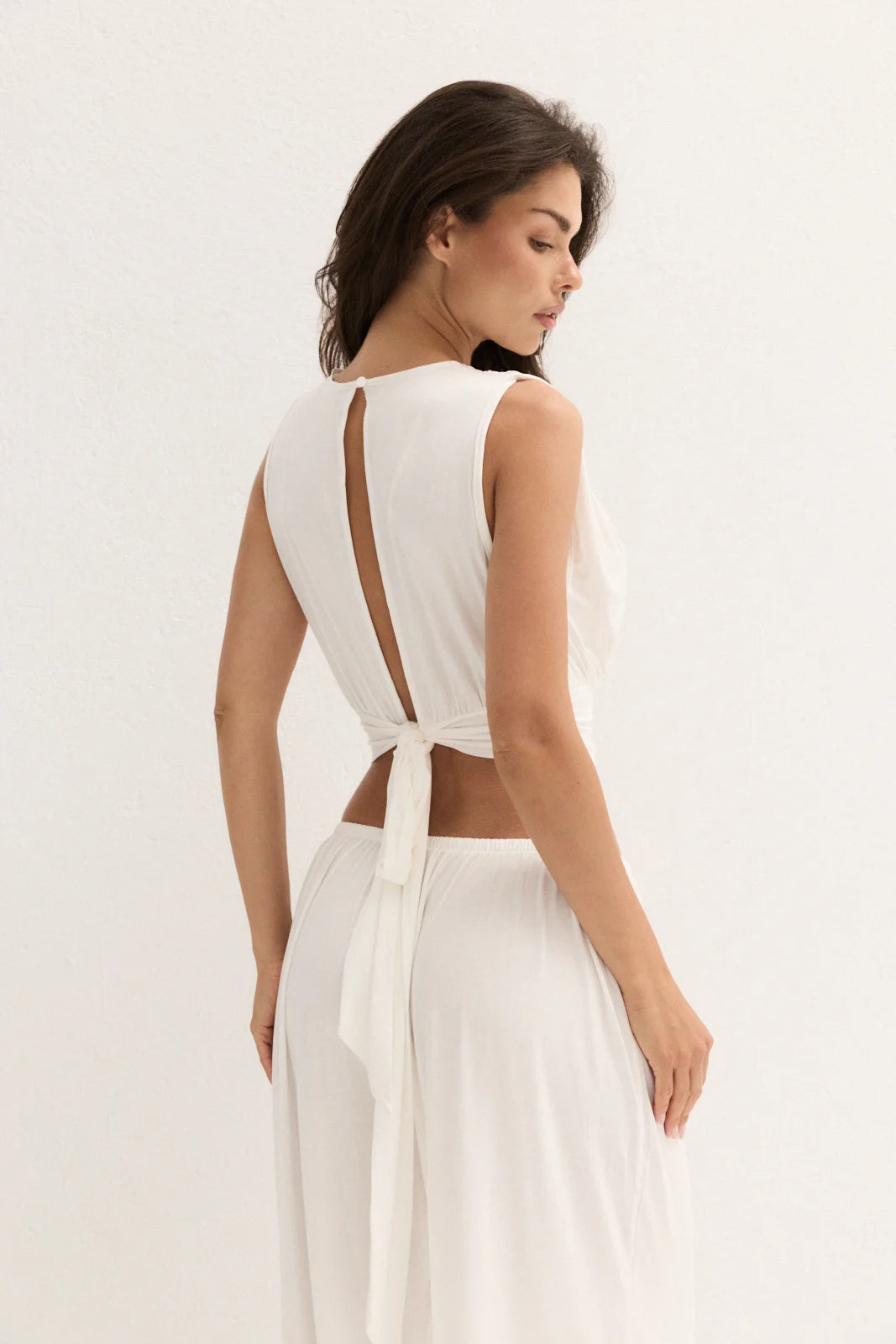 Vela top blanc
