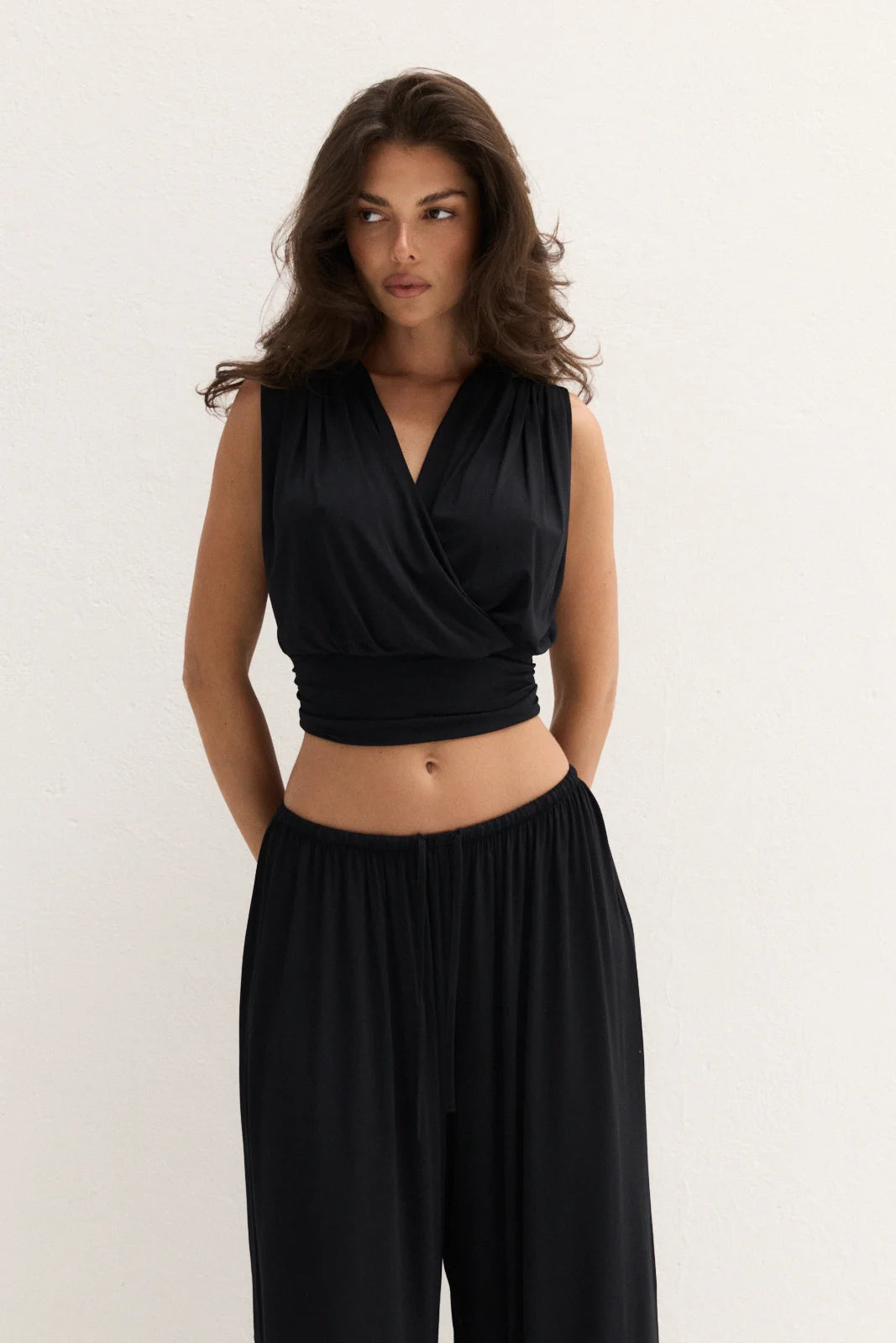 Vela top noir