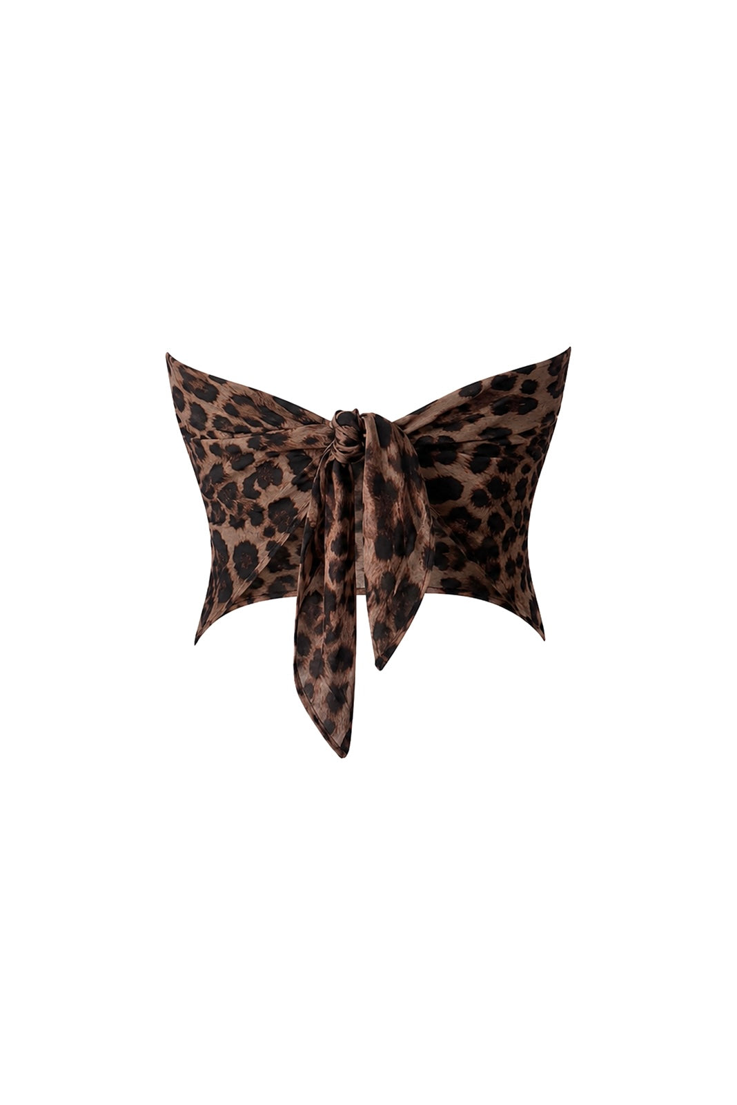 Yasmine scarf leopard