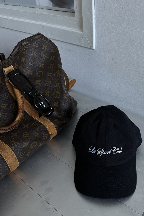 LE SPORT CLUB CAP NOIR