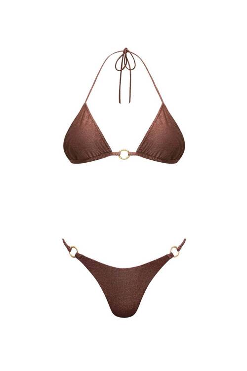 MARE BIKINI MARRON