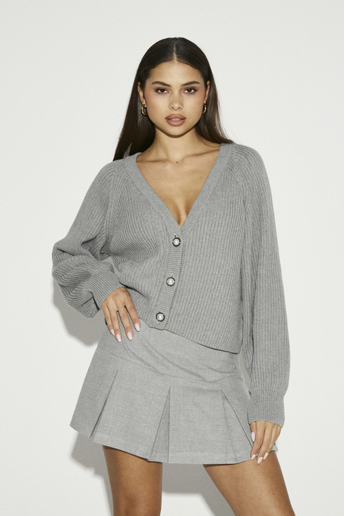 AMOUR CARDIGAN GREY