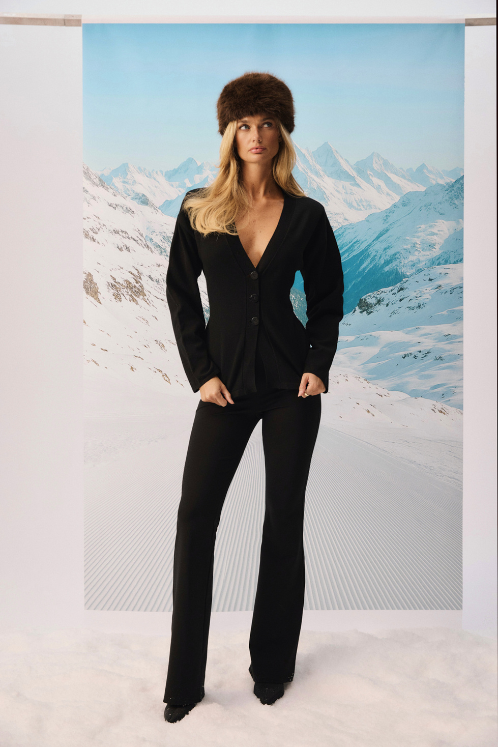 LOUISE TROUSERS NOIR