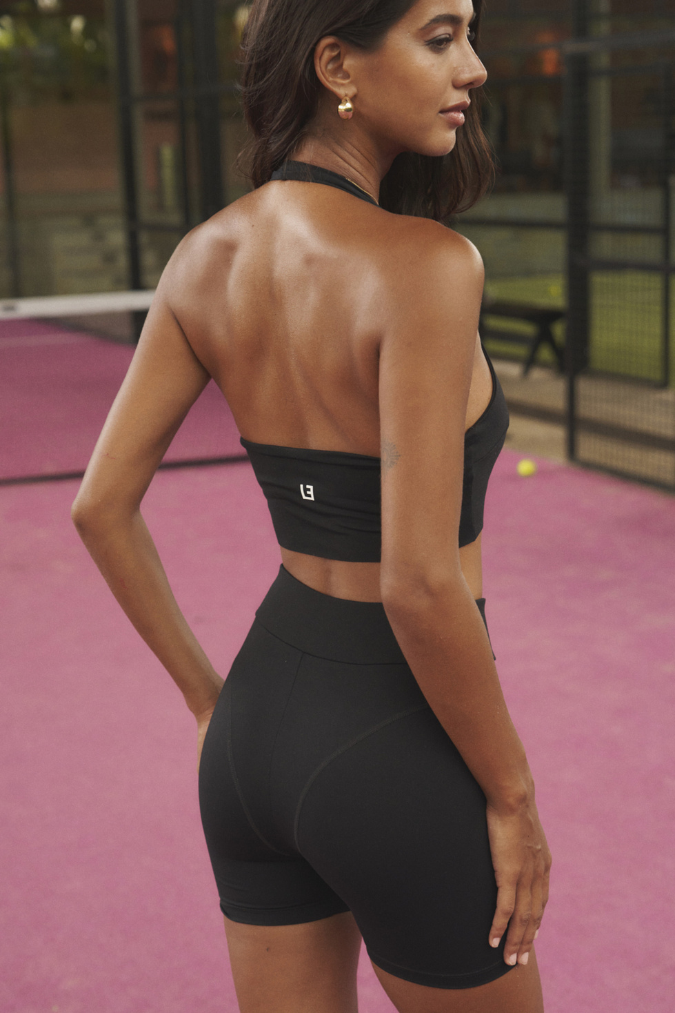 LEISURE BIKER SHORT NOIR