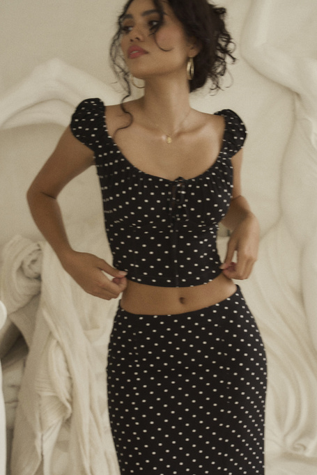 BRUNA TOP DOTS