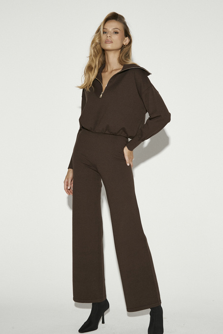 IVY TROUSERS MARRON