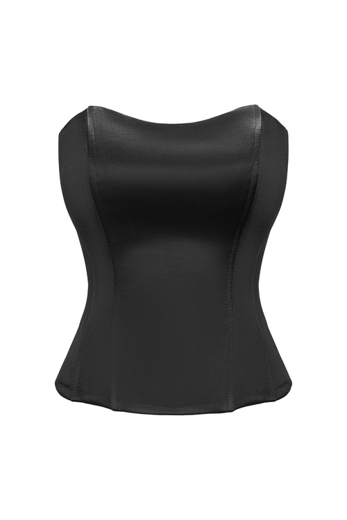 BRIDGET CORSET TOP NOIR