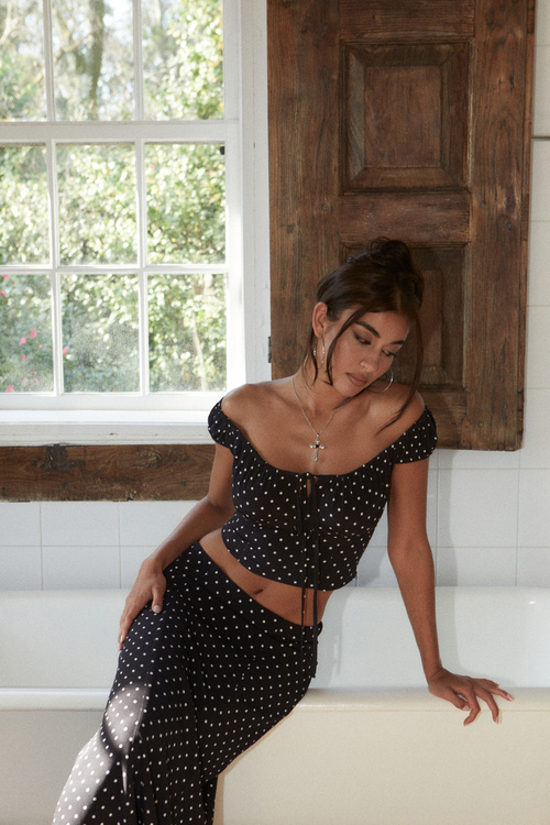 BRUNA TOP DOTS