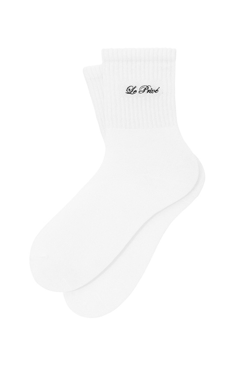 LE SPORT SOCKS BLANC